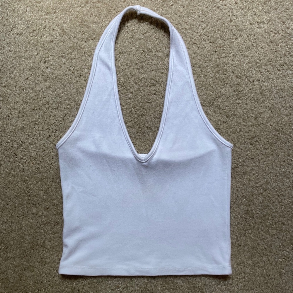 Brandy Melville halter crop top - Picture 2 of 6
